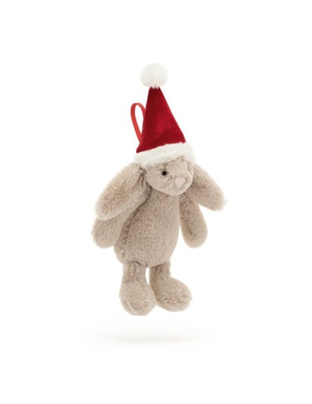 JELLYCAT Króliczek w Czapce Mikołaja Zawieszka 13 cm