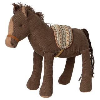 Maskotka Pony Maileg - Kucyk z siodłem