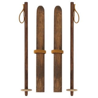 Narty dla myszek Maileg - Ski and ski poles - Mama i tata