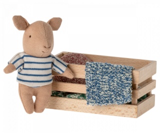 MAILEG Świnka - Pig in box, Baby - Boy