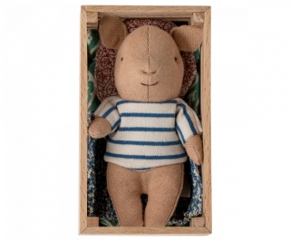 MAILEG Świnka - Pig in box, Baby - Boy