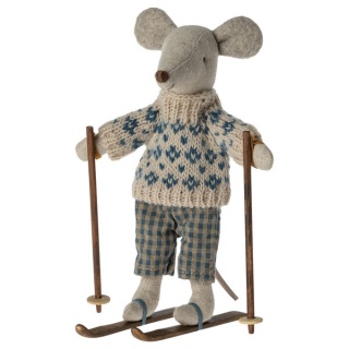 MAILEG Winter mouse, Dad
