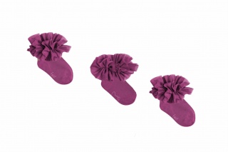 Skarpetki TUTU - Wrzosowy róż - Mama's Feet