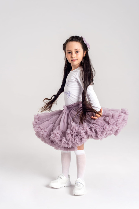 Spódniczka Pettiskirt Manufaktura Falbanek - Wrzos Spódniczka Pettiskirt Manufaktura Falbanek - Wrzos