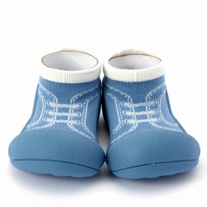 Buciki Attipas Bamboo Running Blue