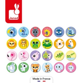 Gra memory Janod Emocje - 24 elementy