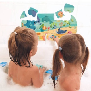 JANOD Puzzle do kąpieli Ocean 28 elementów 3+