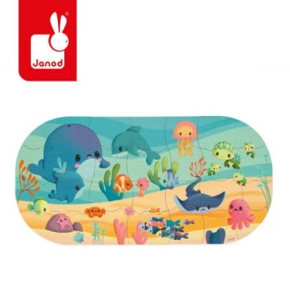 JANOD Puzzle do kąpieli Ocean 28 elementów 3+