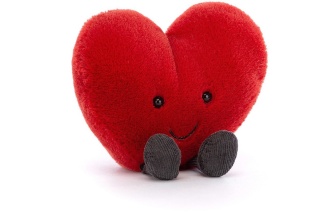 Jellycat Serce czerwone 11 cm
