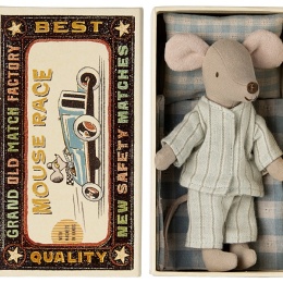 MAILEG Myszka - Big brother mouse in matchbox