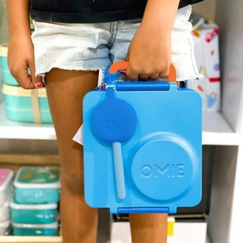 OMIE OMIEPOD zawieszka - pokrowiec ze sztućcami, Capri Blue