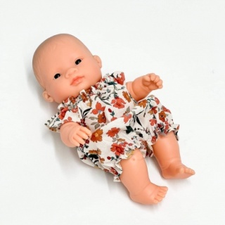 Przytullale Kombinezon Miniland Baby, jesienna łączka 21cm