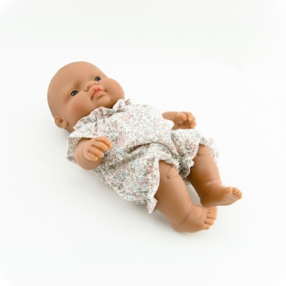 Przytullale Ubranko Miniland Baby 21 cm kombinezon pastelowa łączka