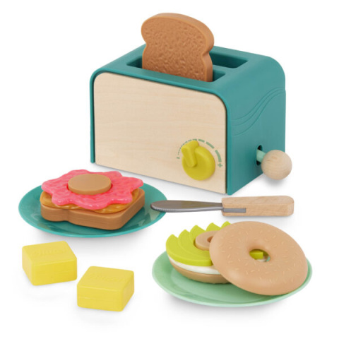 Toster i akcesoria śniadaniowe B.toys Mini Chef Breakfast Playset