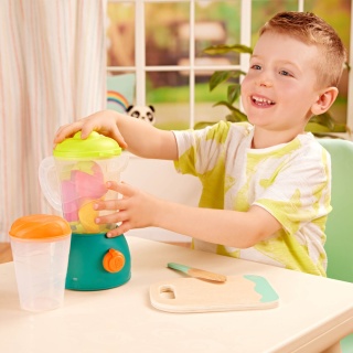 Blender z owocami i akcesoriami B.toys Mini Chef – Fruity Smoothie Playset