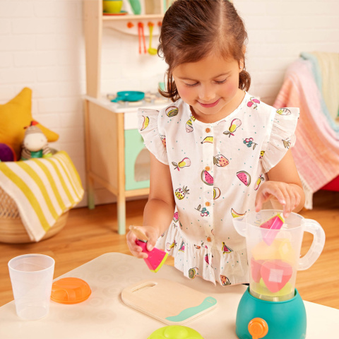 Blender z owocami i akcesoriami B.toys Mini Chef – Fruity Smoothie Playset