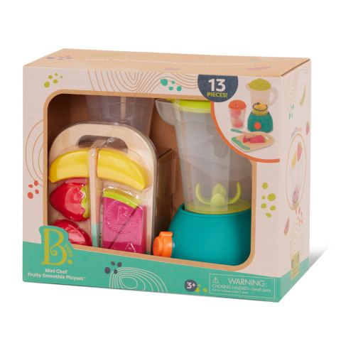 Blender z owocami i akcesoriami B.toys Mini Chef – Fruity Smoothie Playset