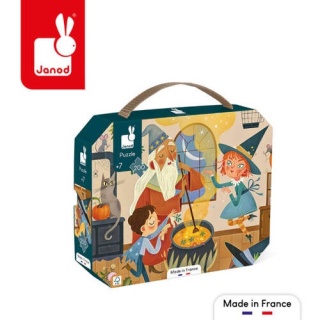 JANOD Puzzle w walizce Czary 200 elementów 7+