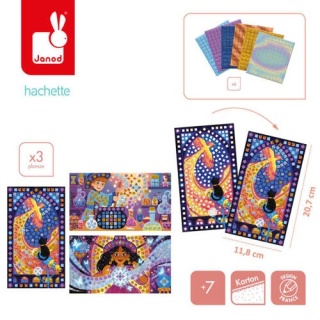 Zestaw kreatywny Mozaika Szkoła magii Janod