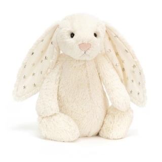 JELLYCAT Króliczek Gwiazdkowe Uszy Kremowy 31 cm