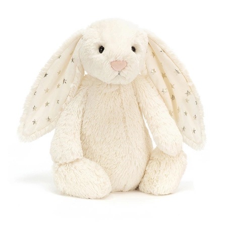 JELLYCAT Króliczek Gwiazdkowe Uszy Kremowy 31 cm