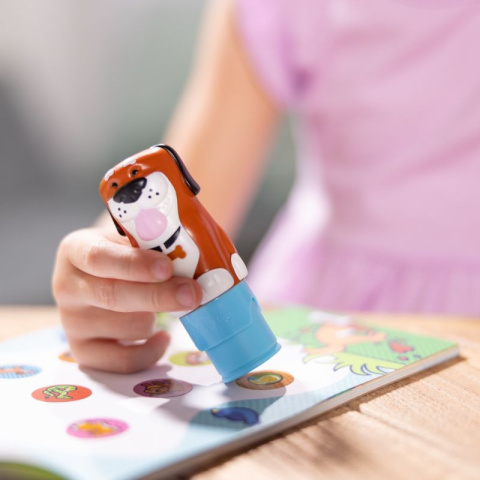 MELISSA&DOUG Sticker WOW! Stempelki z naklejkami piesek i książeczką MELISSA&DOUG Sticker WOW! Stempelki z naklejkami piesek i książeczką