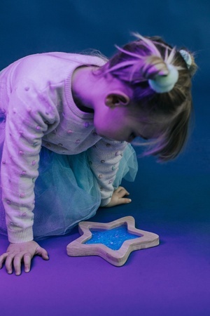 PETIT BOUM Sensoryczna GWIAZDA świecąca w ciemności