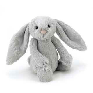 JellyCat - Królik Szary 18cm