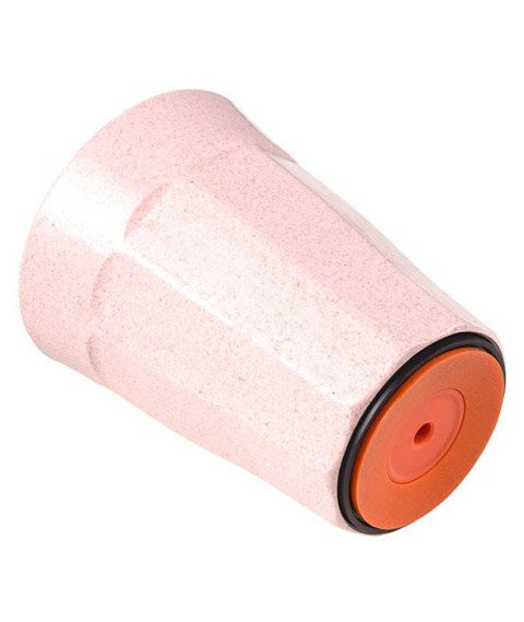 KIDodo - Nieprzewracalny Kubek z Przyssawką z Eko Plastiku, Różowy, 12m+