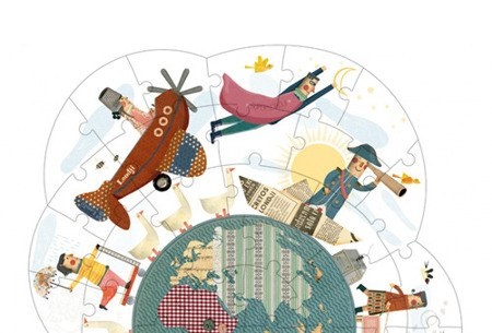 Londji Puzzle dla dzieci -Around My Planet, Dookoła mojej planety