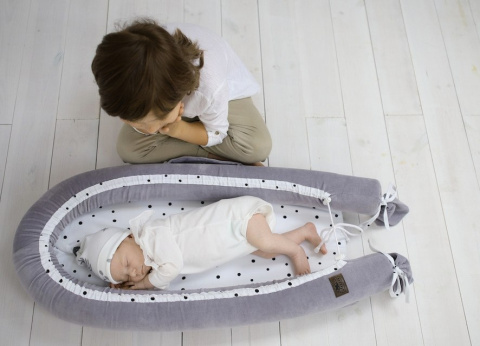 SLEEPEE Gniazdko/Kokon Niemowlęcy Royal Baby Grey SLEEPEE Gniazdko/Kokon Niemowlęcy Royal Baby Grey