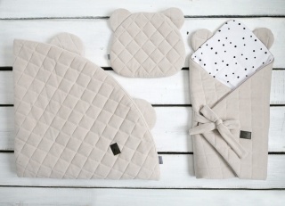 SLEEPEE Misiowa Poduszka Royal Baby Sand