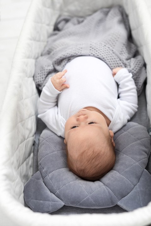 SLEEPEE Poduszka z wgłębieniem na główkę Royal Baby Grey SLEEPEE Poduszka z wgłębieniem na główkę Royal Baby Grey