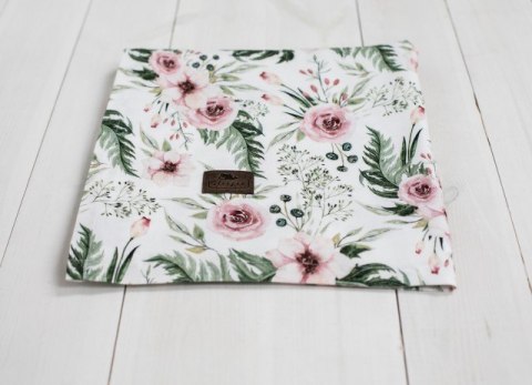 Sleepee Bambusowy Flower 3 w 1 - chusta, otulacz i kocyk Sleepee Bambusowy Flower 3 w 1 - chusta, otulacz i kocyk