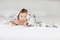 Sleepee Bambusowy Flower 3 w 1 - chusta, otulacz i kocyk Sleepee Bambusowy Flower 3 w 1 - chusta, otulacz i kocyk