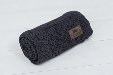 Sleepee Bambusowy kocyk Ultra Soft Lovely Graphit Sleepee Bambusowy kocyk Ultra Soft Lovely Graphit