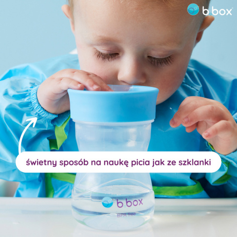 B.Box Kubek treningowy 240ml, Błękitny B.Box Kubek treningowy 240ml, Błękitny