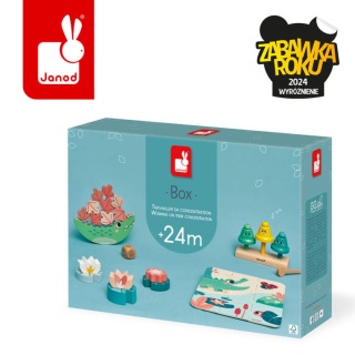 Zestaw zabawek edukacyjnych Box 24 m-cy Janod