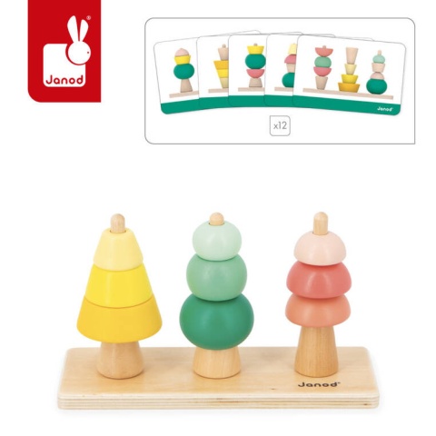 Zestaw zabawek edukacyjnych Box 36 m-cy Janod