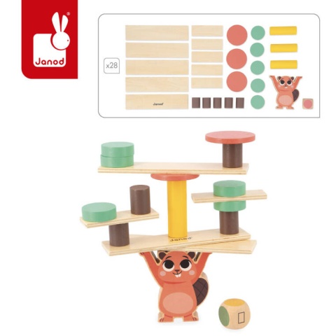 Zestaw zabawek edukacyjnych Box 36 m-cy Janod
