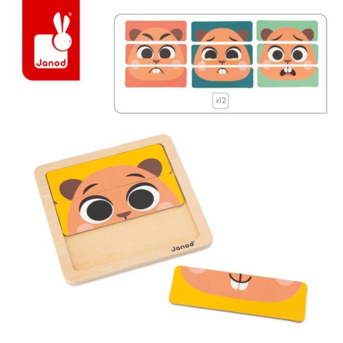 Zestaw zabawek edukacyjnych Box 36 m-cy Janod