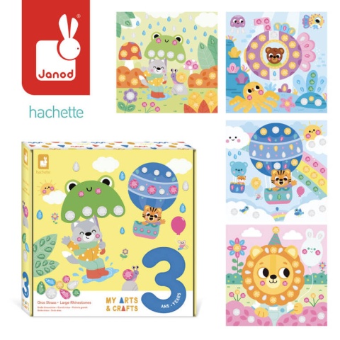 Zestaw kreatywny Duże Cyrkonie Janod