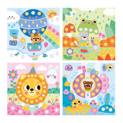 Zestaw kreatywny Duże Cyrkonie Janod