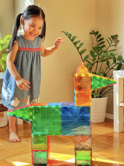 Klocki magnetyczne Classic 100 el. Magna-Tiles Klocki magnetyczne Classic 100 el. Magna-Tiles
