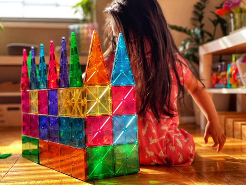 Klocki magnetyczne Classic 100 el. Magna-Tiles Klocki magnetyczne Classic 100 el. Magna-Tiles