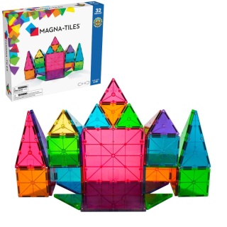 Klocki magnetyczne Classic 32 el. Magna-Tiles