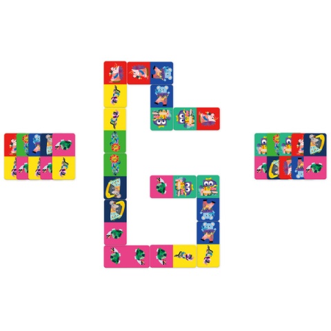 mierEdu Gra podróżna - Domino