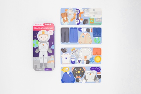 mierEdu Układanka magnetyczna - Astronauta