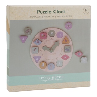 Pastelowy zegar Little Dutch