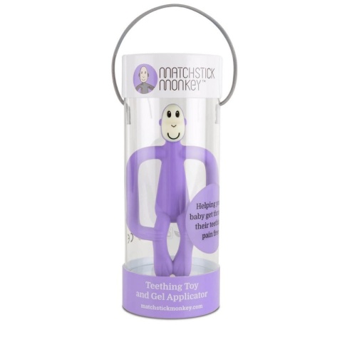 MATCHSTICK MONKEY Purple Gryzak Masujący ze Szczoteczką